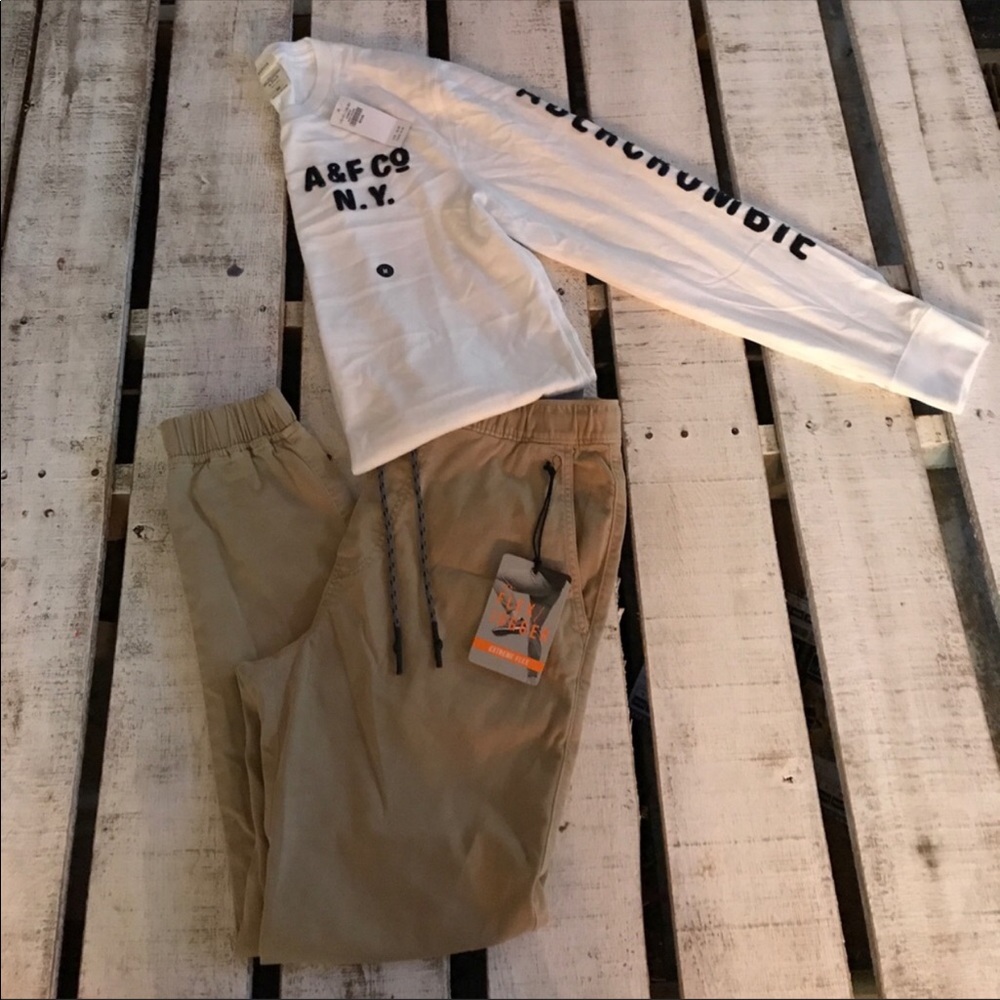 Mens Abercrombie long sleeve tee size medium